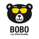 Bobo the Bear wearing sunglasses