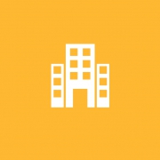 A tall building logo